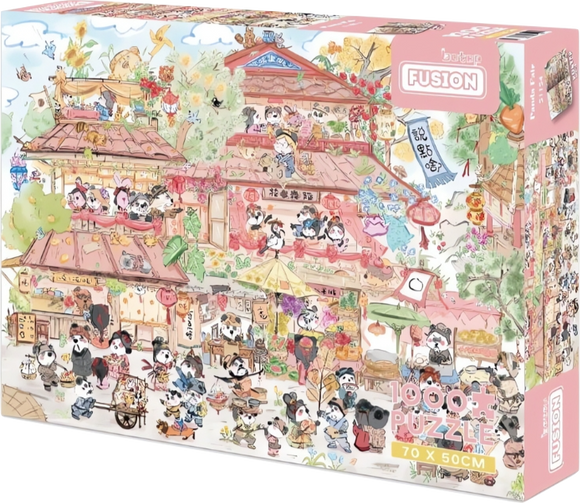Panda Fair | Botop Fusion | 1000 Pieces | Jigsaw Puzzle