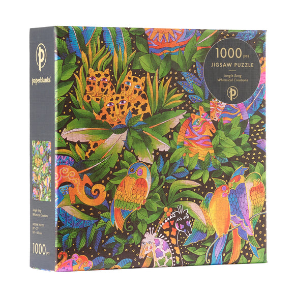 Jungle Song - Laurel Burch | Paperblanks | 1000 Pieces | Jigsaw Puzzle