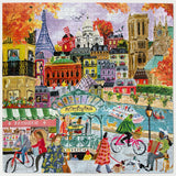 Paris In Autumn - Jennifer Orkin Lewis | Eeboo | 1000 Pieces | Jigsaw Puzzle