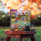 Paris In Autumn - Jennifer Orkin Lewis | Eeboo | 1000 Pieces | Jigsaw Puzzle