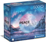 Light Blue - Peace | Clementoni | 500 Pieces | Jigsaw Puzzle