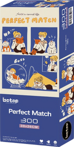 Perfect Match | Blackcard | Botop | 300 Pieces | Jigsaw Puzzle