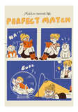 Perfect Match | Blackcard | Botop | 300 Pieces | Jigsaw Puzzle