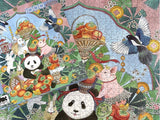 Persimmon Panda | Blackcard | Botop | 1000 Pieces | Jigsaw Puzzle
