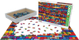 Peruvian Blankets - Colours Of The World | Eurographics | 1000 Pieces | Jigsaw Puzzle