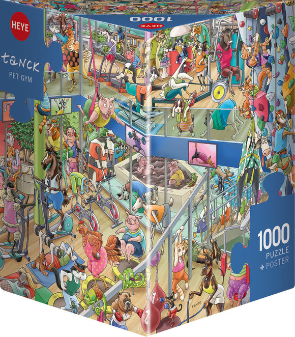 Pet Gym - Birgit Tanck | Heye | 1000 Pieces | Jigsaw Puzzle