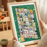Pet Mahjong | TOI | 300 Pieces | Jigsaw Puzzle