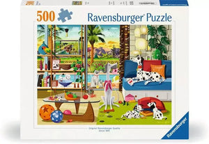 Pets Of Palm Springs | Ravensburger | 500 Pieces | Jigsaw Puzzle