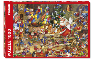 Piatnik | Christmas Chaos - Francois Ruyer | 1000 Pieces | Jigsaw Puzzle