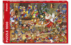 Christmas Chaos - Francois Ruyer | Piatnik | 1000 Pieces | Jigsaw Puzzle