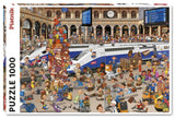 Railway Station- Francois Ruyer | Piatnik | 1000 Pieces | Jigsaw Puzzle