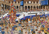 Piatnik | Railway Station- Francois Ruyer | 1000 Pieces | Jigsaw Puzzle