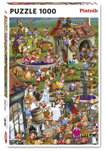 Story of Wine - Francois Ruyer | Piatnik | 1000 Pieces | Jigsaw Puzzle