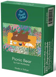 Picnic Bear - Suki McMaster | The Puzzle Collab | 99 Pieces | Micro Jigsaw Puzzle