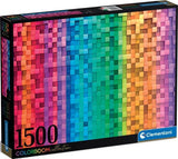 Pixel | Colourbloom Collection | Clementoni | 1500 Pieces | Jigsaw Puzzle