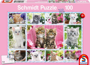 Playful Kittens | Schmidt | 150 Pieces | Jigsaw Puzzle