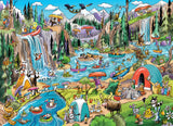 Portage Pandemonium | Doodletown | Cobble Hill | 1000 Pieces | Jigsaw Puzzle