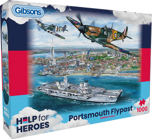 Portsmouth Flypast - Matthew Emeny | Gibsons | 1000 Pieces | Jigsaw Puzzle