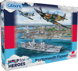 Portsmouth Flypast - Matthew Emeny | Gibsons | 1000 Pieces | Jigsaw Puzzle