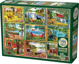 Postcards From The Lake - J. Charles | Cobble Hill | 1000 Pieces | Jigsaw Puzzle