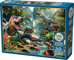 Prehistoric Beasts | Cobble Hill | 500 Pieces | Jigsaw Puzzle
