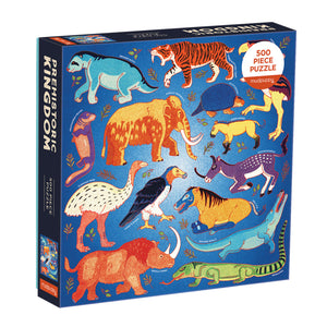 Prehistoric Kingdom | Mudpuppy | 500 Pieces | Jigsaw Puzzle