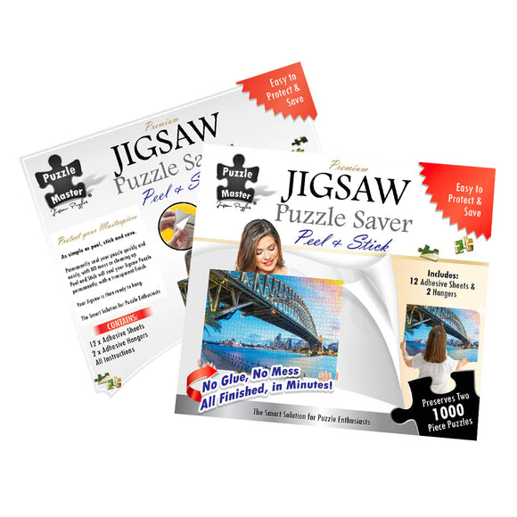Premium Jigsaw Puzzle Saver Sheets | Puzzle Master | 12 Sheets