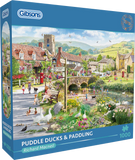 Puddle Ducks & Paddling - Richard Macneil | Gibsons | 1000 Pieces | Jigsaw Puzzle