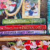 Puss Back In Books - Debbie Cook | Gibsons | 500 XL Pieces | Jigsaw Puzzle
