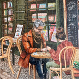 Puzzle Lane Cafe - Sarah Reyes | The Puzzle Collab | 500 Pieces | Jigsaw Puzzle