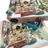 Puzzle Verandah - Sarah Reyes | The Puzzle Collab | 500 Pieces | Jigsaw Puzzle
