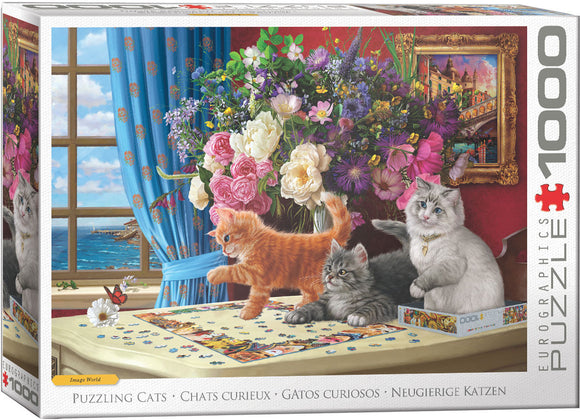 Puzzling Cats - Image World | Eurographics | 1000 Pieces | Jigsaw Puzzle