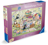 Crazy Cats... Lazy Summer Afternoon - Vintage No.11 | Linda Jane Smith | Ravensburger | 1000 Pieces | Jigsaw Puzzle
