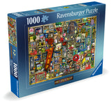 I & J - Awesome Alphabet | Colin Thompson | Ravensburger | 1000 Pieces | Jigsaw Puzzle