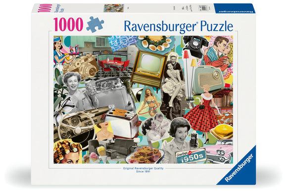 The 50's | Ravensburger | 1000 Pieces | Jigsaw Puzzle