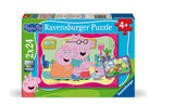 Peppa Pig | Ravensburger | 2 x 24 Pieces | Jigsaw Puzzle