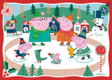 Christmas - Peppa Pig | Ravensburger | 24 Super Sized Pieces | Giant Floor Jigsaw Puzzle