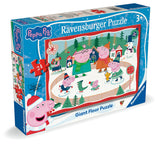 Christmas - Peppa Pig | Ravensburger | 24 Super Sized Pieces | Giant Floor Jigsaw Puzzle