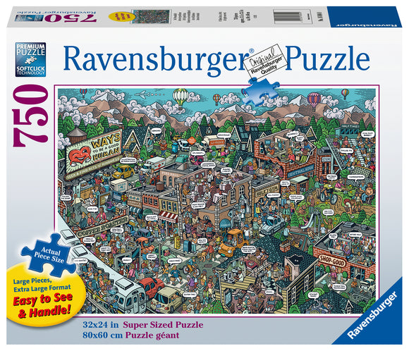 Acts Of Kindness | Ravensburger | 750 Extra Large Pieces | Jigsaw Puzzle