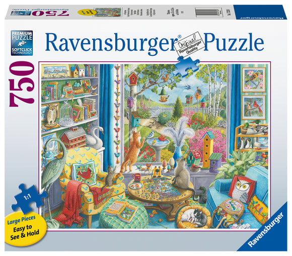 The Bird Watchers | Ravensburger | 750 Extra Large Pieces | Jigsaw Puzzle