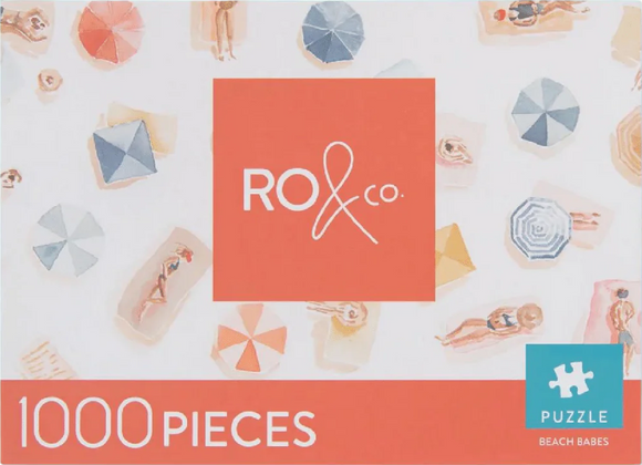 RO&CO | Beach Babes - Cass Deller | 1000 Pieces | Jigsaw Puzzle