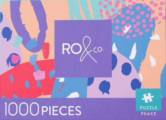 RO&CO | Pink Peace - Skye Anderton | 1000 Pieces | Jigsaw Puzzle