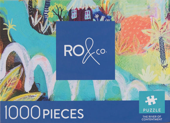 RO&CO | River Of Contentment - Tracy Verdugo | 1000 Pieces | Jigsaw Puzzle