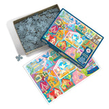 Rainbow Birdies - Allegra Vernon | USJPA Speed Run | Cobble Hill | 500 Pieces | Jigsaw Puzzle