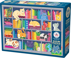 Rainbow Cats | Cobble Hill | 500 Pieces | Jigsaw Puzzle
