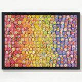 Rainbow Fruit | Blackcard | Botop | 1000 Pieces | Jigsaw Puzzle