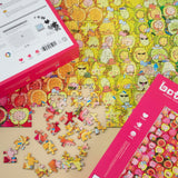 Rainbow Fruit | Blackcard | Botop | 1000 Pieces | Jigsaw Puzzle