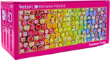 Rainbow Fruits | Botop | 160 Pieces | Mini Jigsaw Puzzle