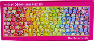 Rainbow Fruits | Botop | 160 Pieces | Mini Jigsaw Puzzle