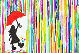 Rainbow Rain | Micro Puzzles | 150 Pieces | Micro Jigsaw Puzzle